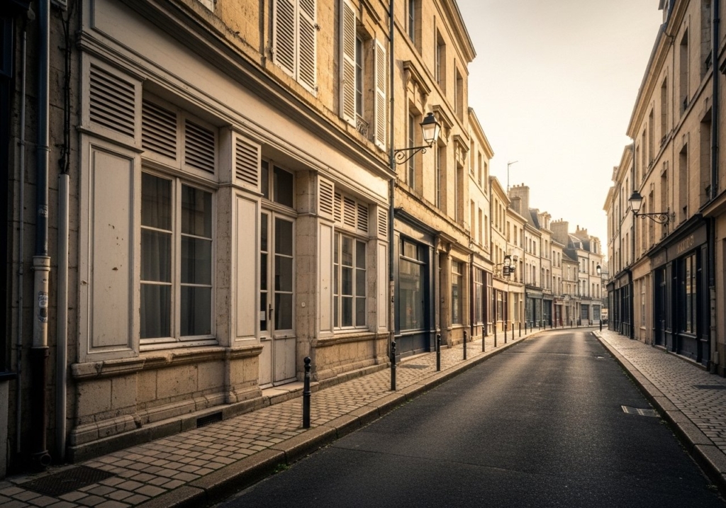 Vue d'ensemble d'un projet d'achat de boutique à Poitiers réussi, illustrant les opportunités commerciales de la ville.