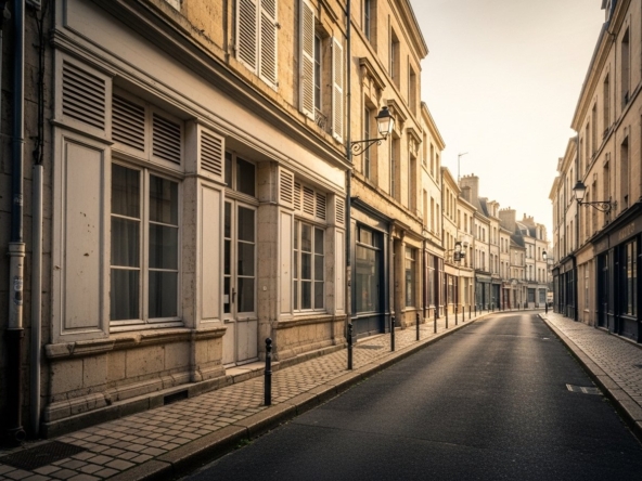 Vue d'ensemble d'un projet d'achat de boutique à Poitiers réussi, illustrant les opportunités commerciales de la ville.