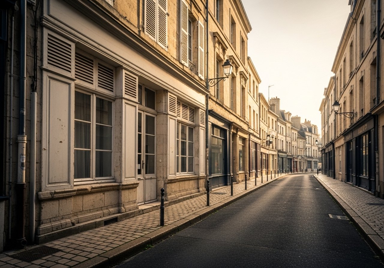 Vue d'ensemble d'un projet d'achat de boutique à Poitiers réussi, illustrant les opportunités commerciales de la ville.