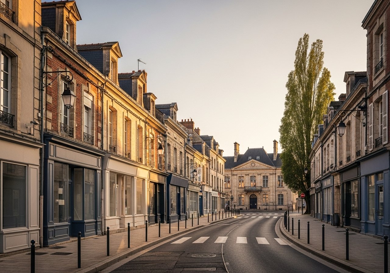 Vue d'ensemble des options pour un bâtiment commercial à louer à Poitiers, adaptées à chaque type d'activité professionnelle.