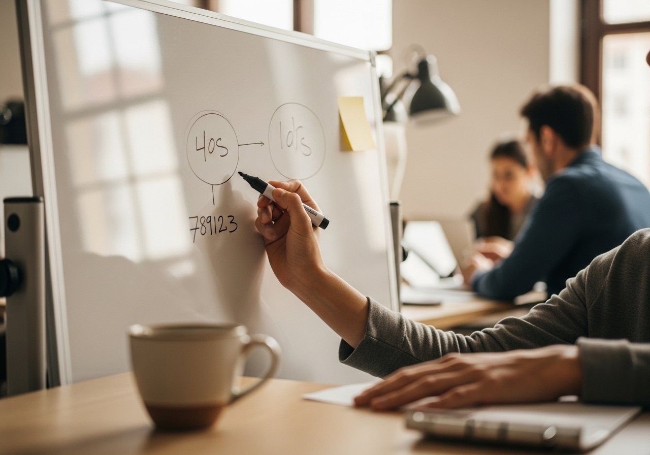 Une illustration conceptuelle montrant comment des locaux pour start-up à Niort peuvent s'adapter à la croissance de l'entreprise.