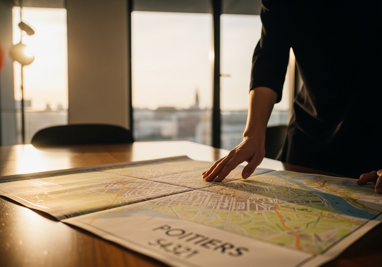 Le processus simplifié pour la recherche de local commercial à Poitiers grâce à des outils numériques et des conseils.