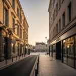 Vue d'ensemble conceptuelle montrant les zones clés pour une recherche de local commercial à Poitiers réussie.