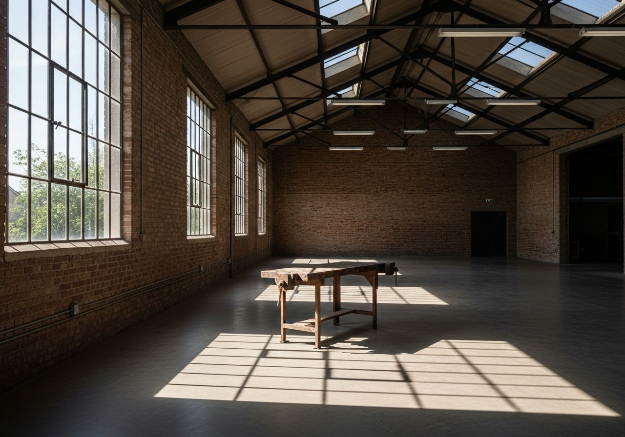 Un espace de travail idéal pour les artisans qui cherchent une opportunité de vente d'atelier à Poitiers.