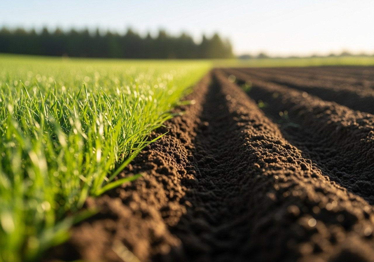 Un professionnel examinant des plans pour une vente de terrain commercial à Poitiers dans un environnement d'affaires.