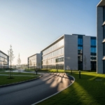 Vue d'ensemble des zones d'activités à Niort, un emplacement stratégique pour la croissance des entreprises locales.